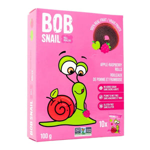 Bob Snail Fruit Rolls - Apple Raspberry 10pk