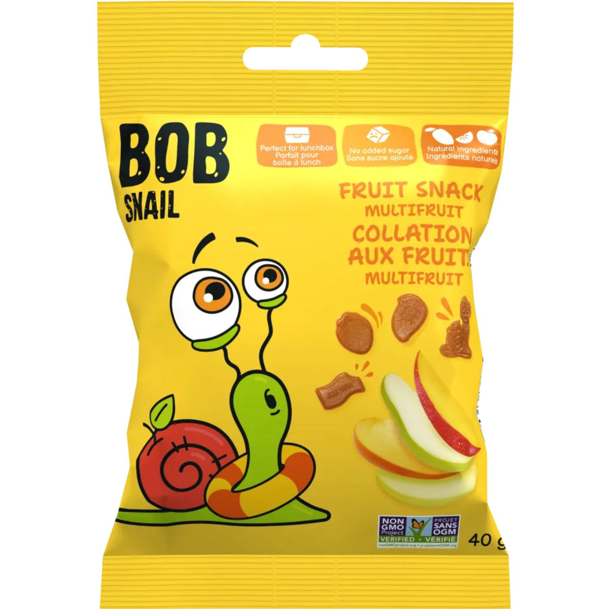 Bob Snail No Added Sugar Fruit Snack Multifruit 40g