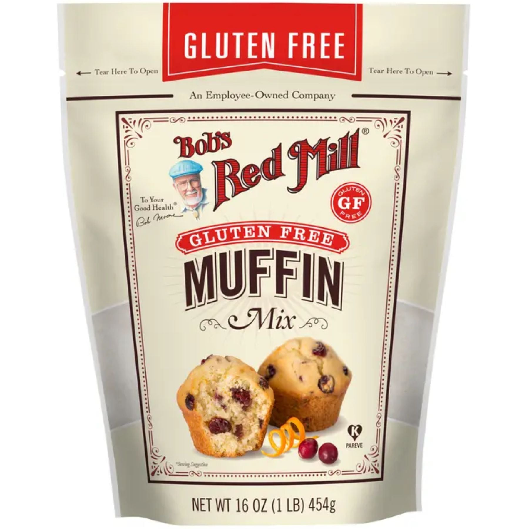 Bob's Red Mill Gluten Free Muffin Mix 454g