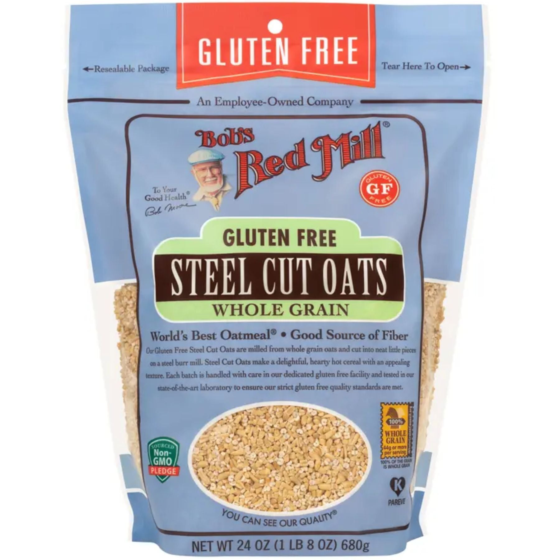 Bob's Red Mill Gluten Free Steel Cut Oats 680g