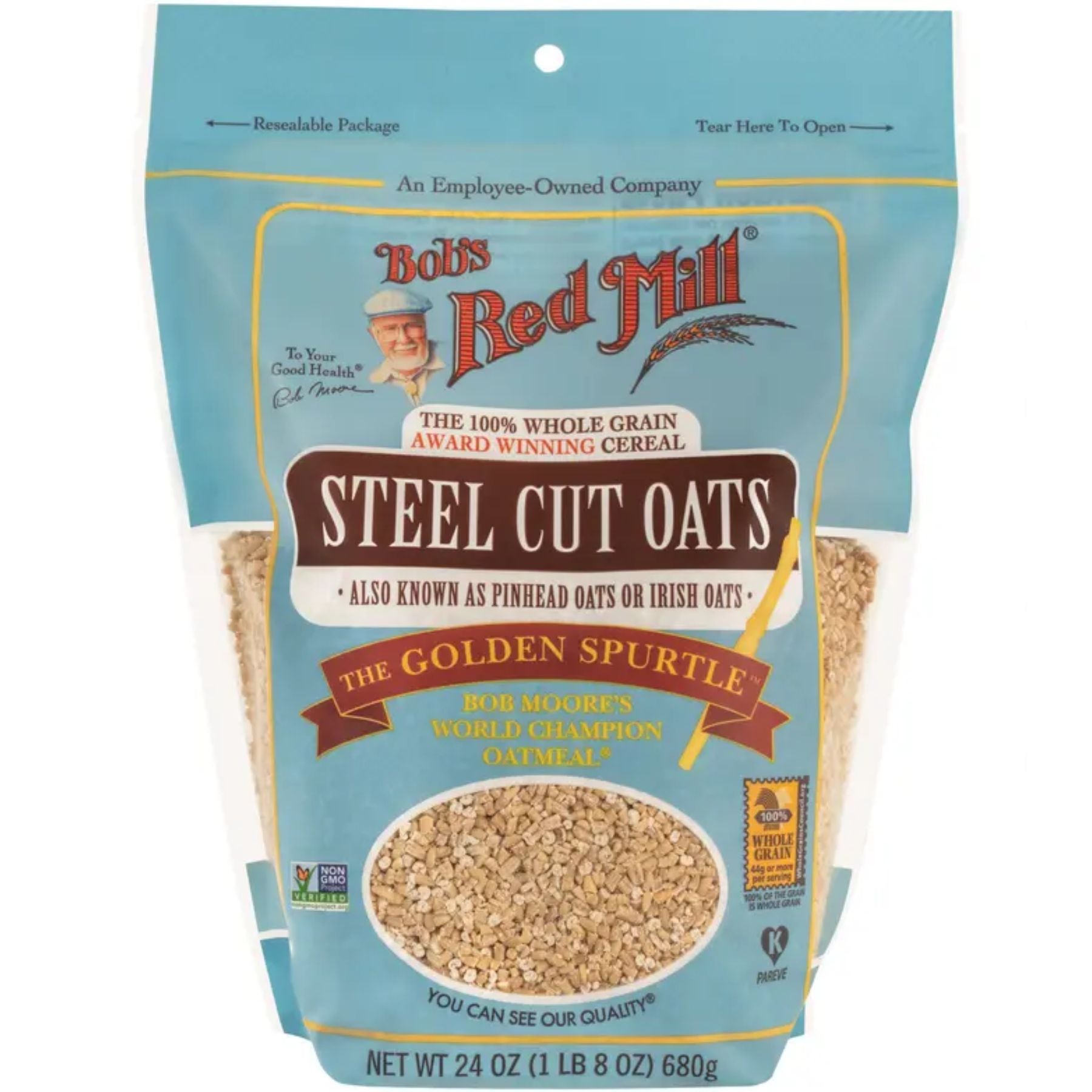 Bob`s Red Mill Steel Cut Oats 680g