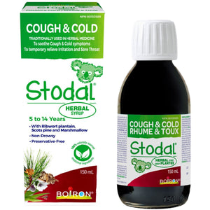 Boiron Children's Stodal Herbal Cough & Cold Syrup 150ml