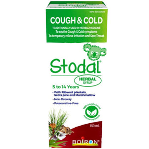 Boiron Children's Stodal Herbal Cough & Cold Syrup 150ml