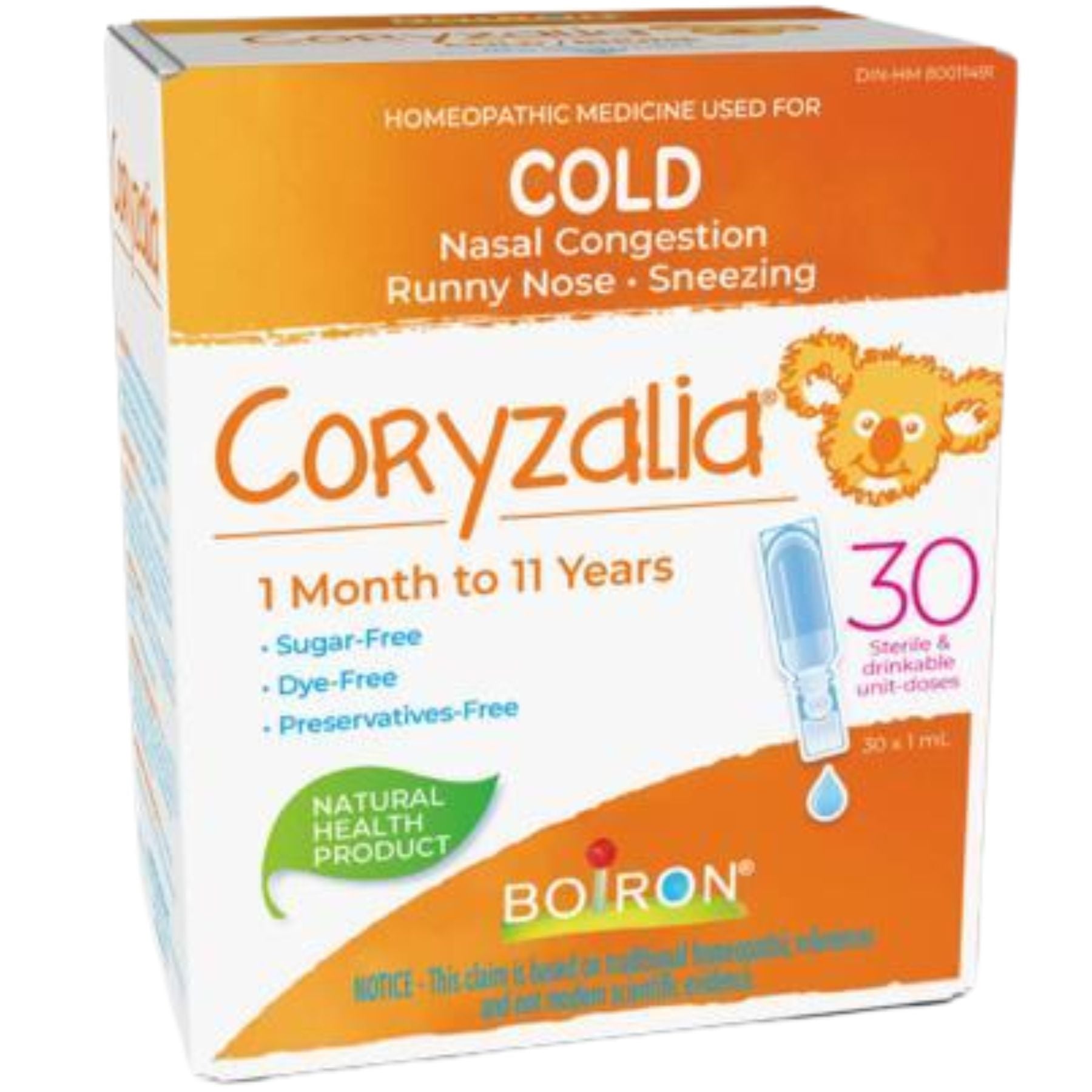 Boiron Children's Coryzalia 30x1ml