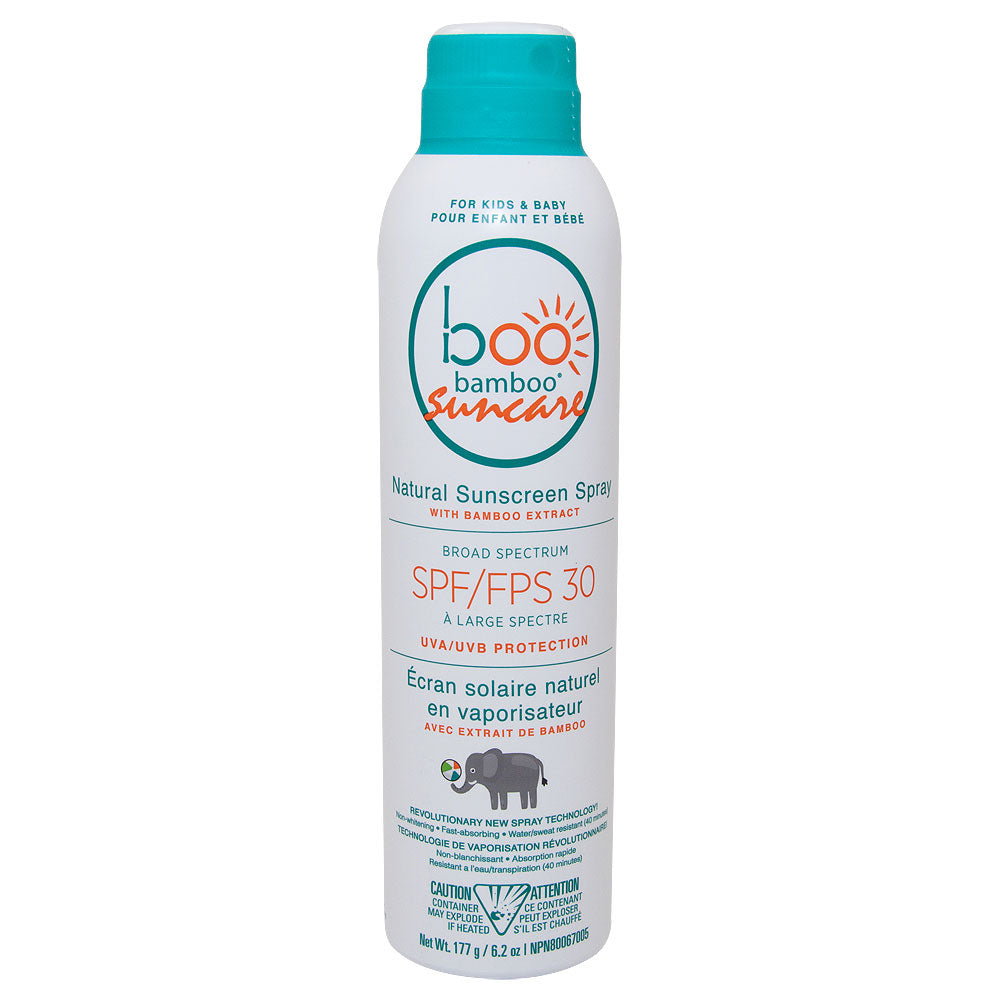 Baby Boo Natural Sunscreen Spray SPF30 177g