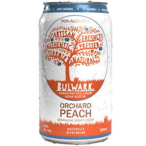 Bulwark Orchard Peach Non-Alcoholic Cider 355ml