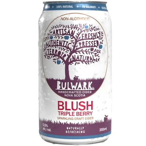 Bulwark Blush Triple Berry Non-Alcoholic Cider 355ml