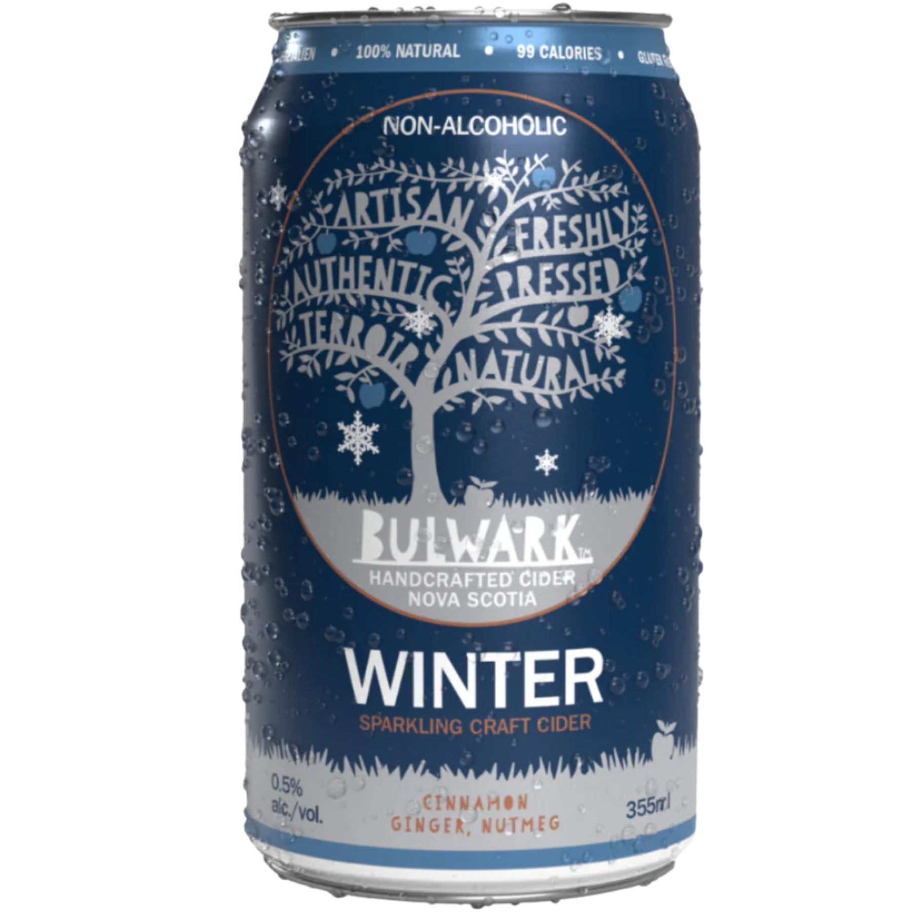 Bulwark Non-Alcoholic Winter Craft Cider - Limited Edition 355ml