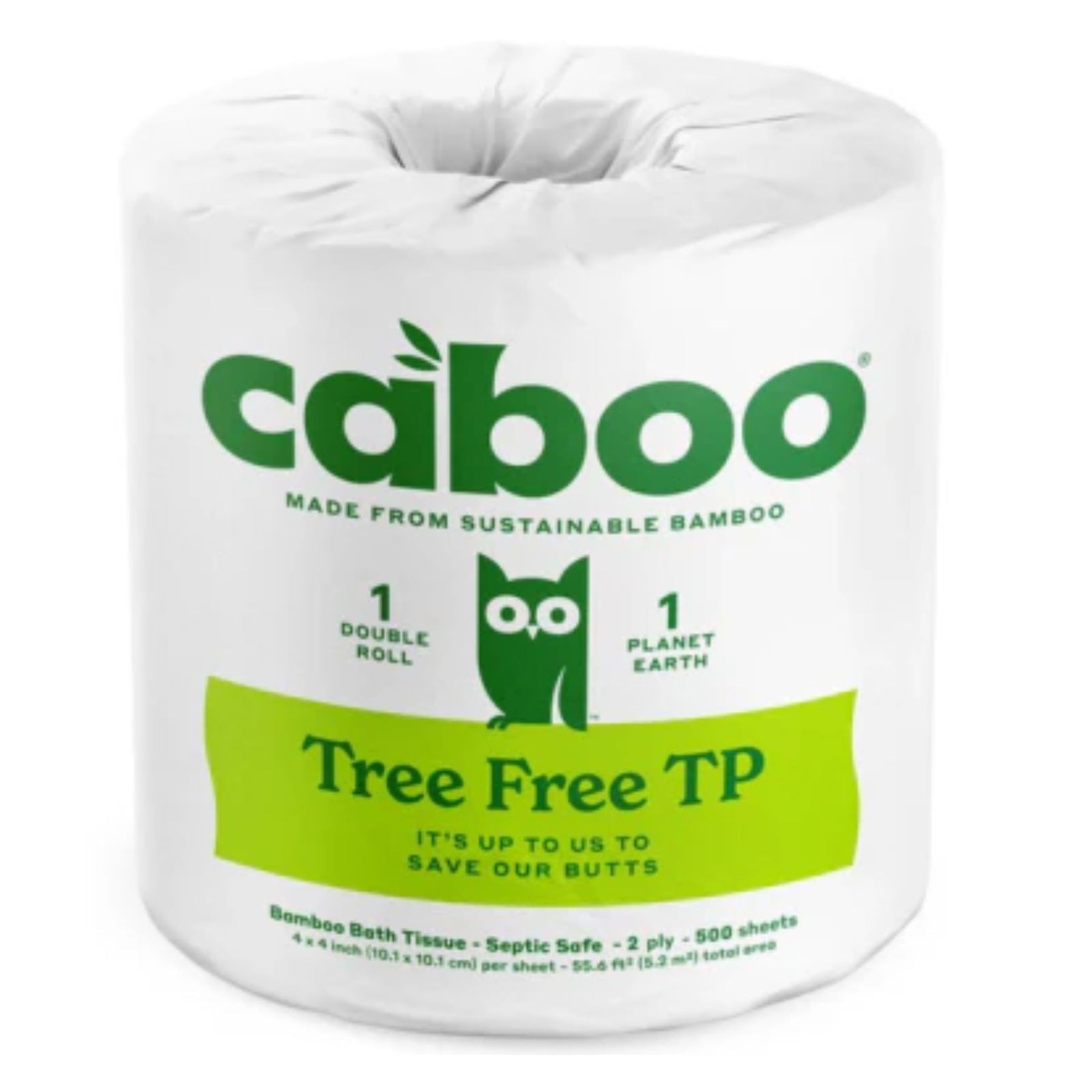 Caboo Tree-Free Bamboo Toilet Paper 1ct (Single)