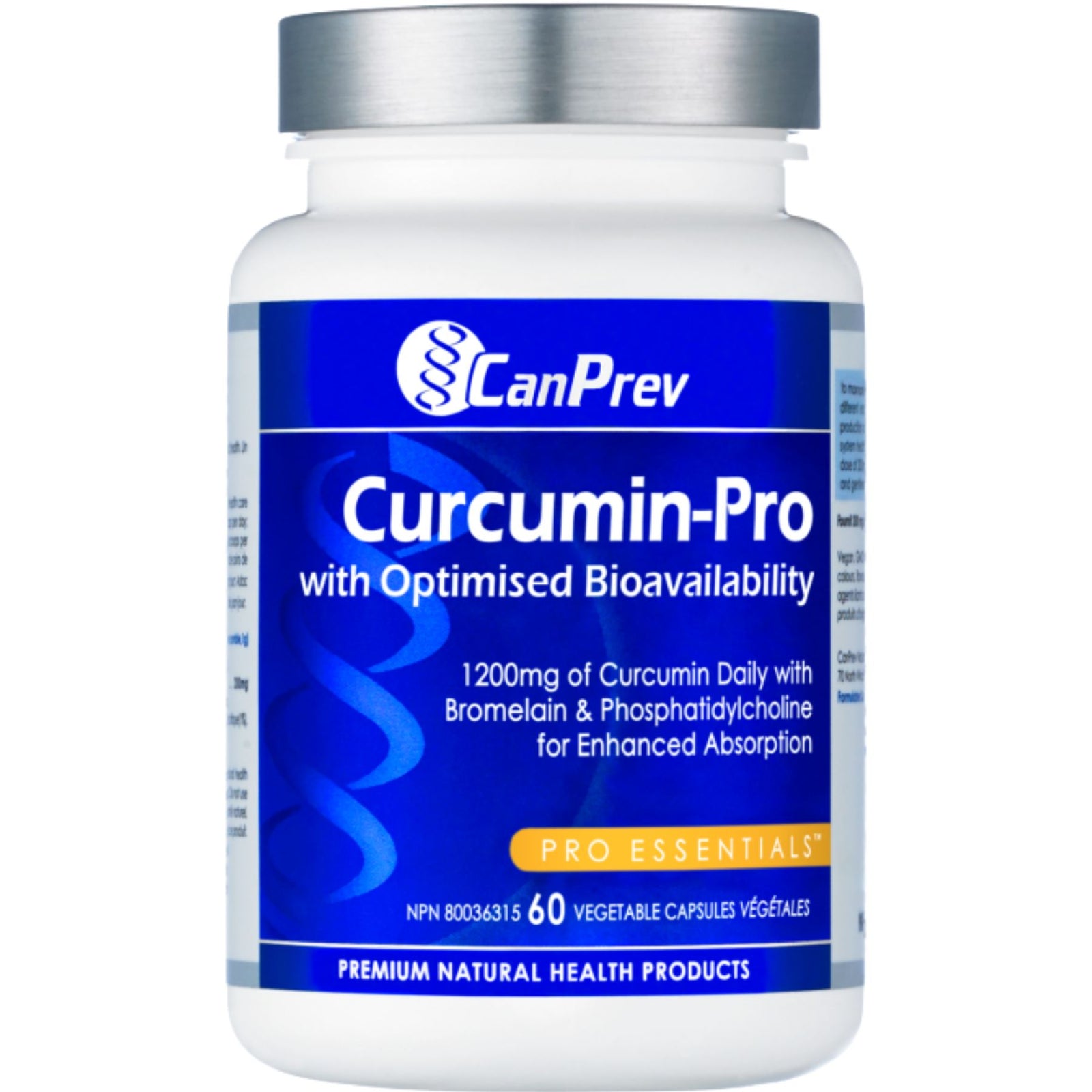 CanPrev Curcumin-Pro 60s