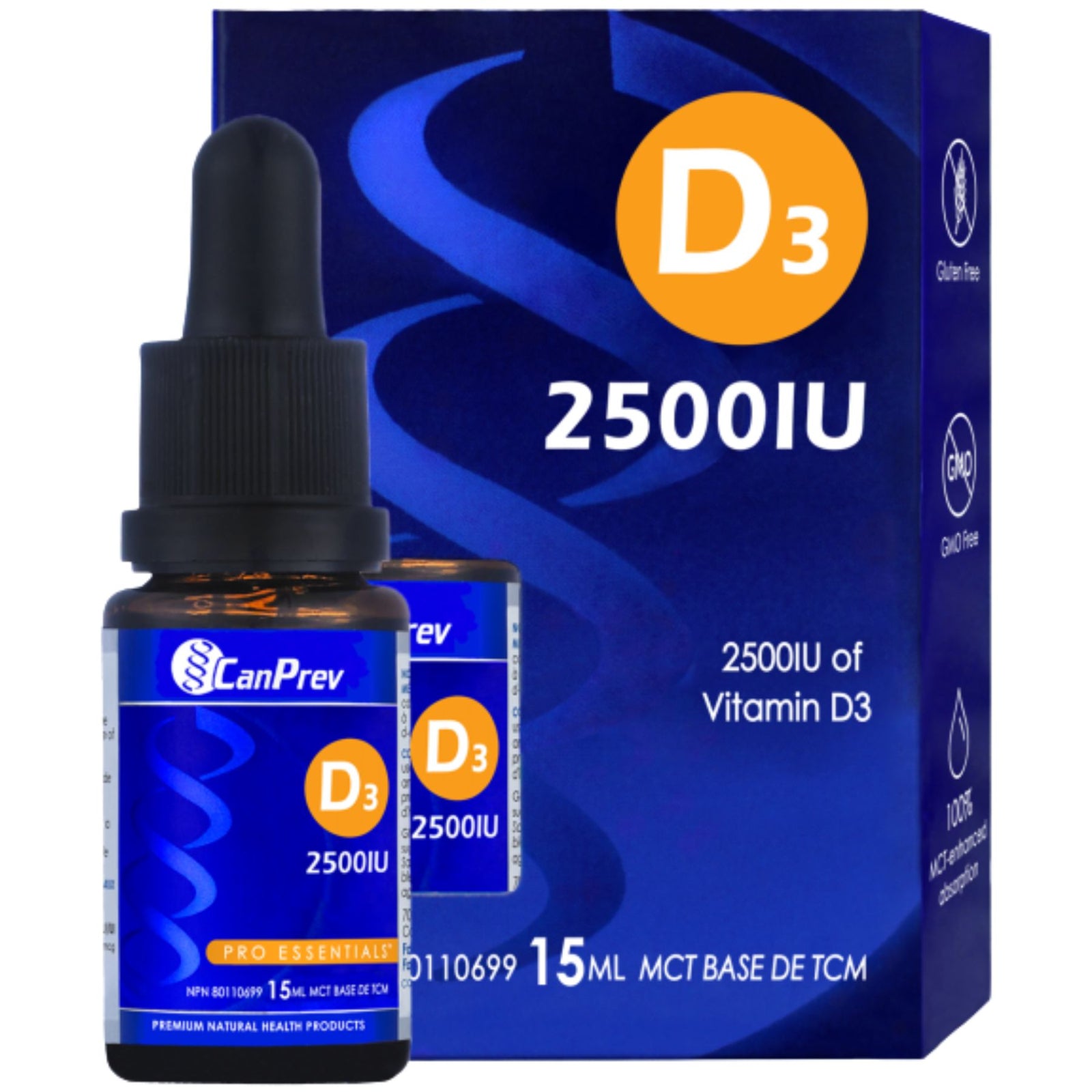 CanPrev D3 Drops 25000IU 15mL