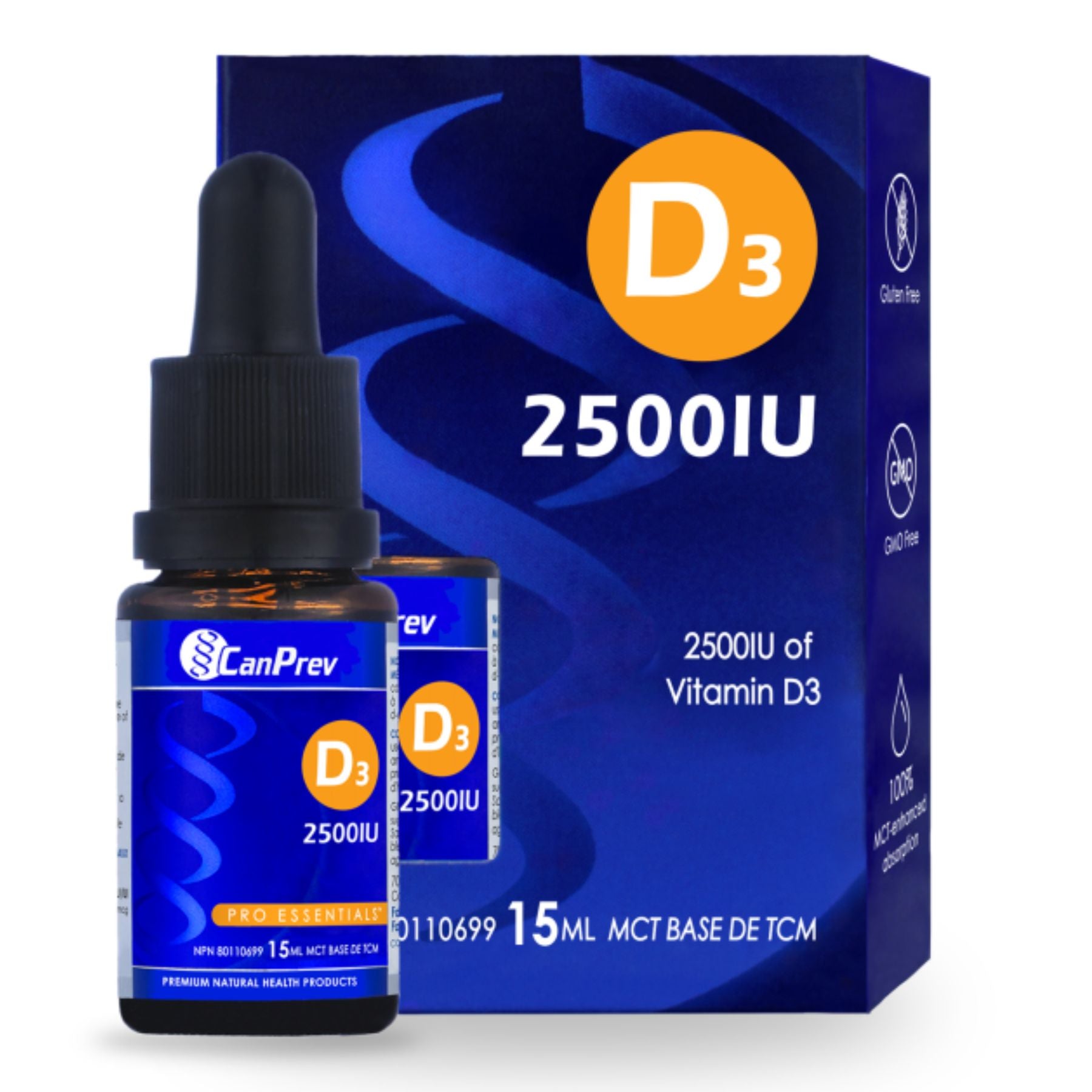 CanPrev D3 Drops 25000IU 15ml