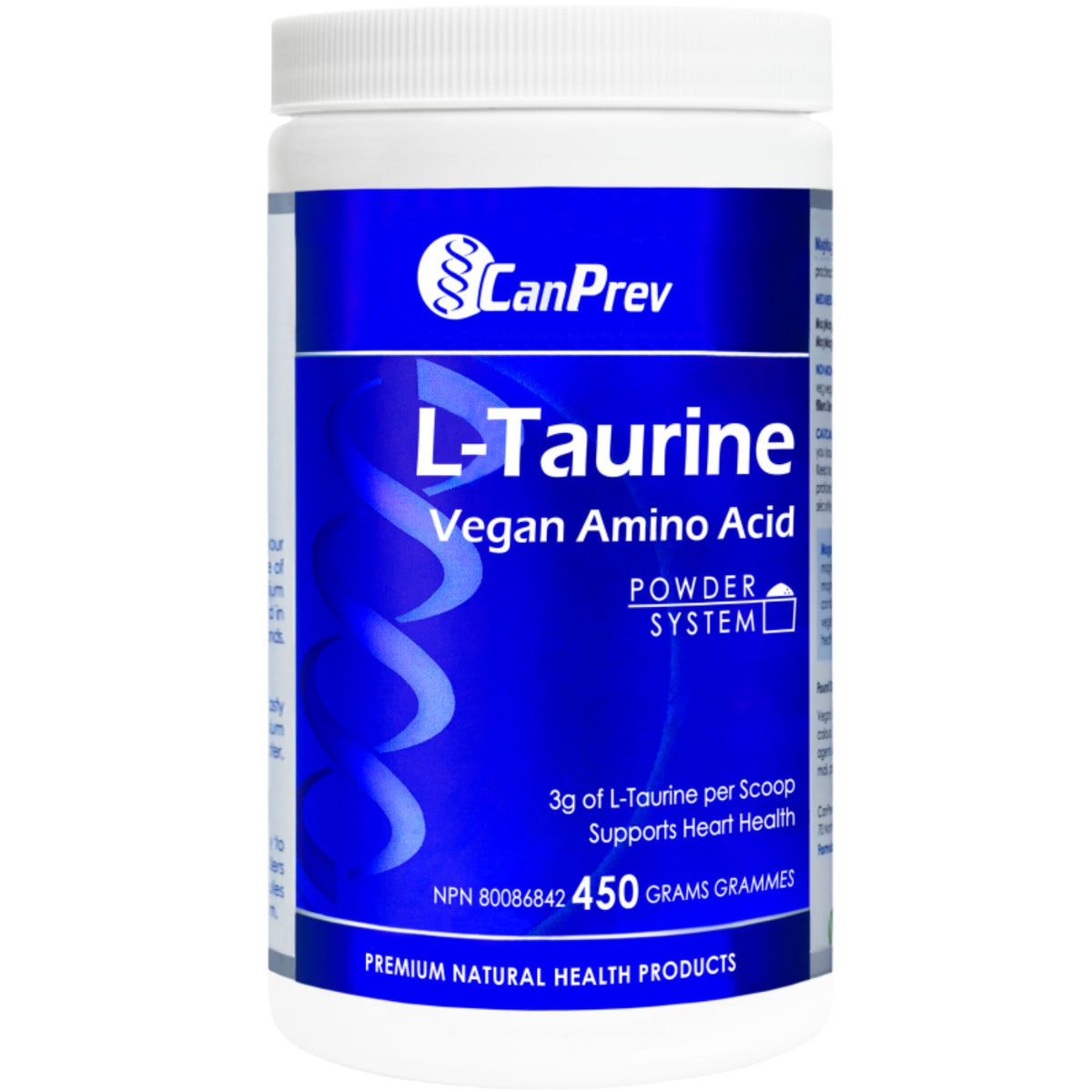 CanPrev L-Taurine Vegan Amino Acid 450g