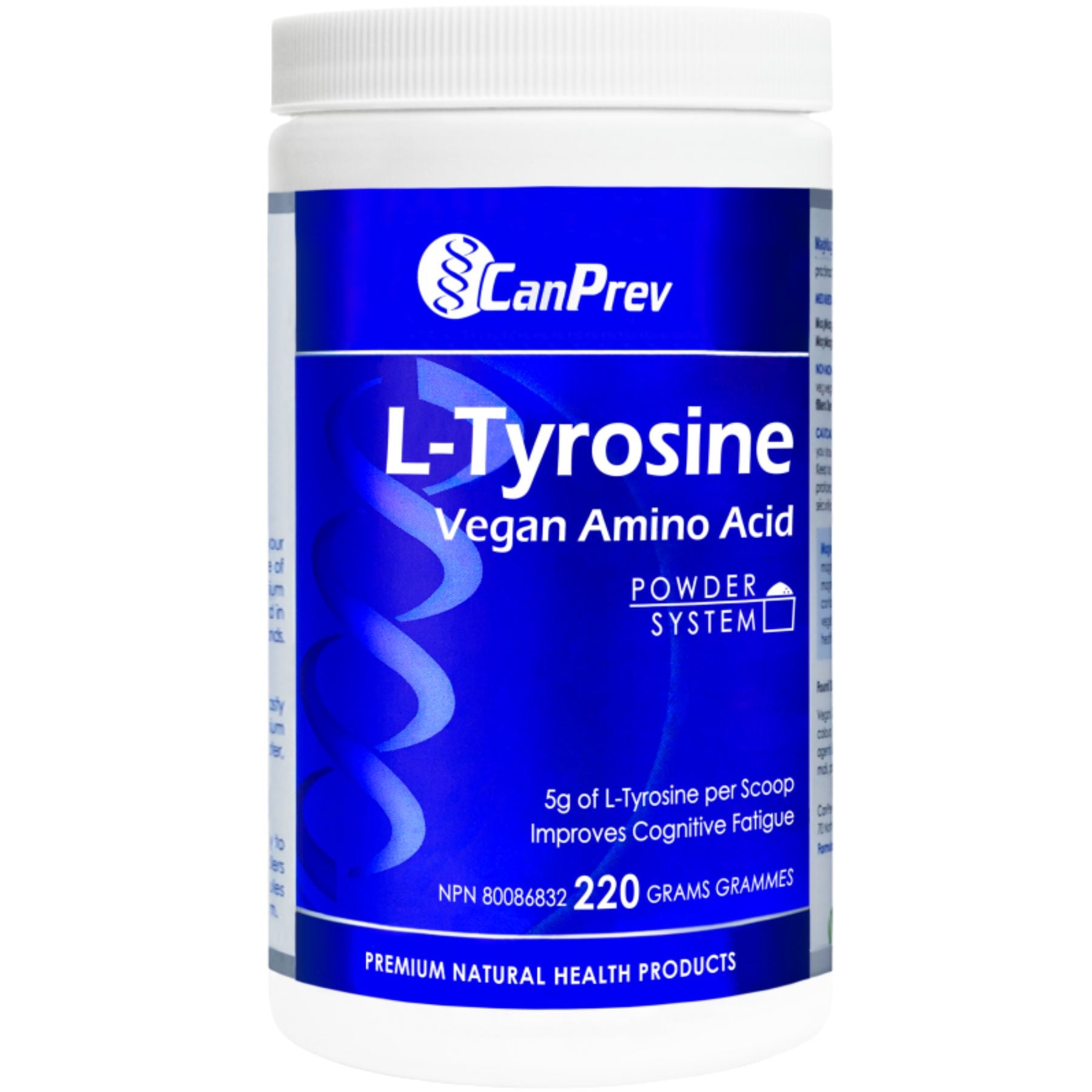 CanPrev L-Tyrosine Vegan Amino Acid 220g