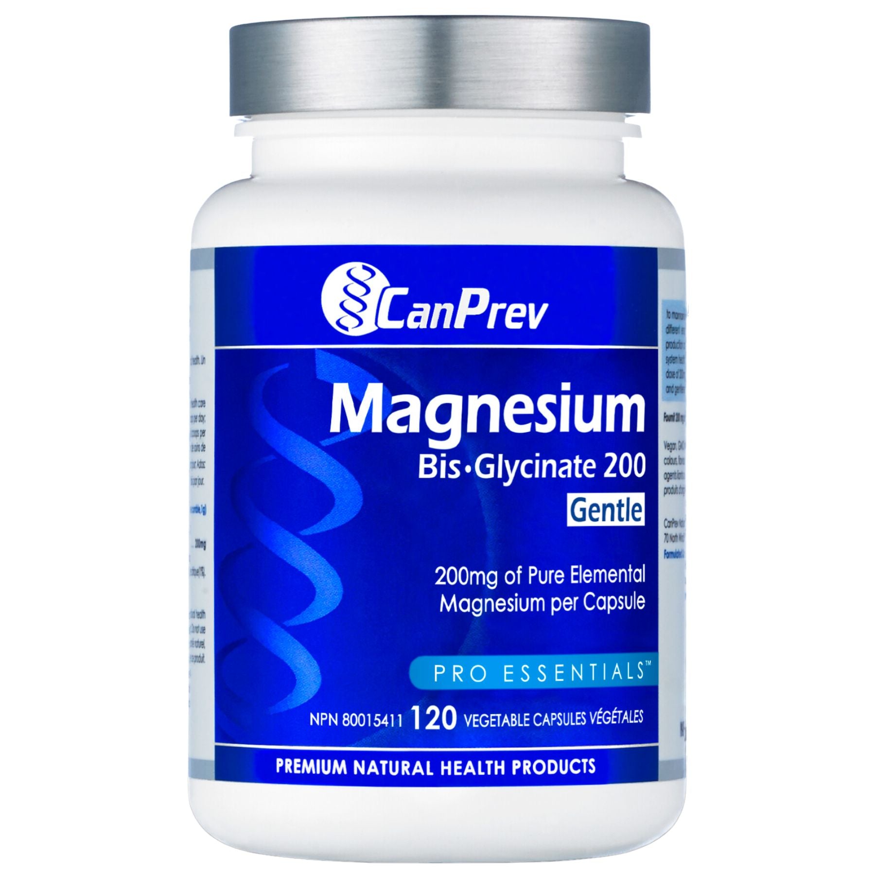 CanPrev Magnesium Bis-Glycinate 200 Gentle 120s