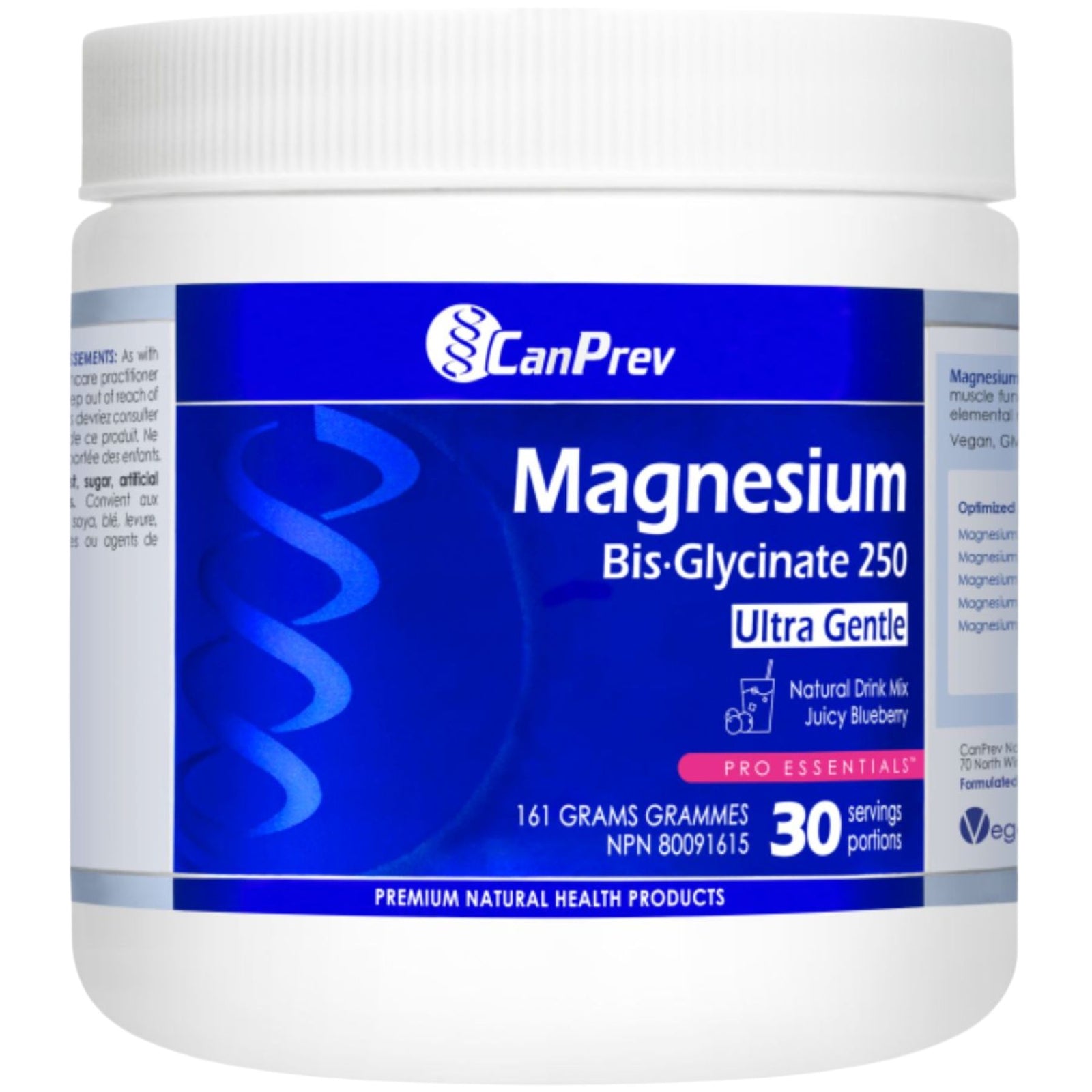 CanPrev Magnesium Bis-Glycinate Juicy Blueberry 161g