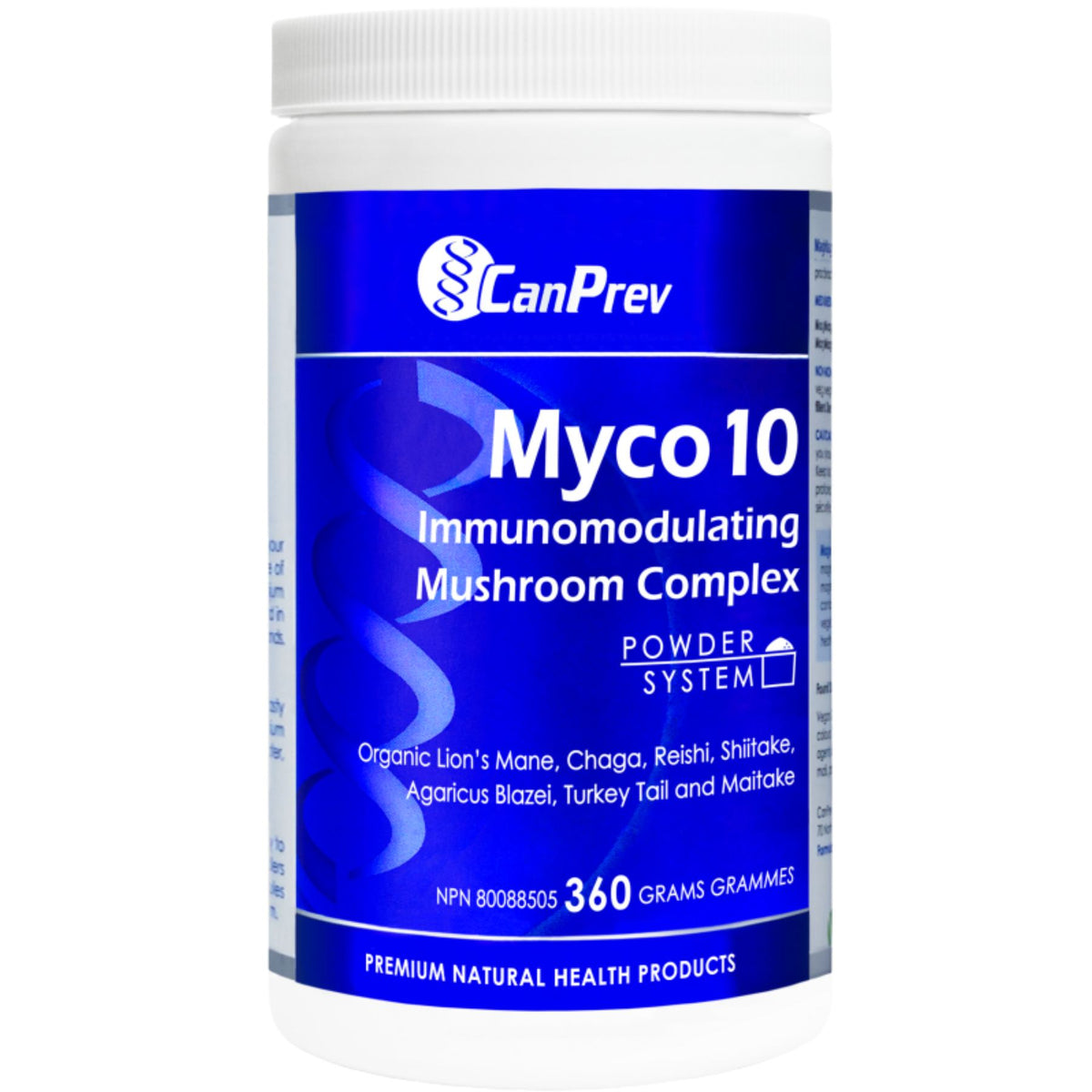CanPrev Myco10 Immunomodulating Mushroom Complex 360g