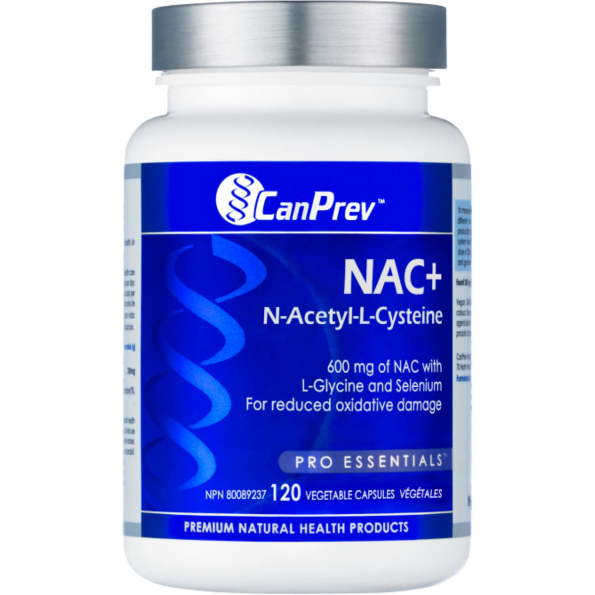 CanPrev NAC+ N-Acetyl-L-Cysteine 120s