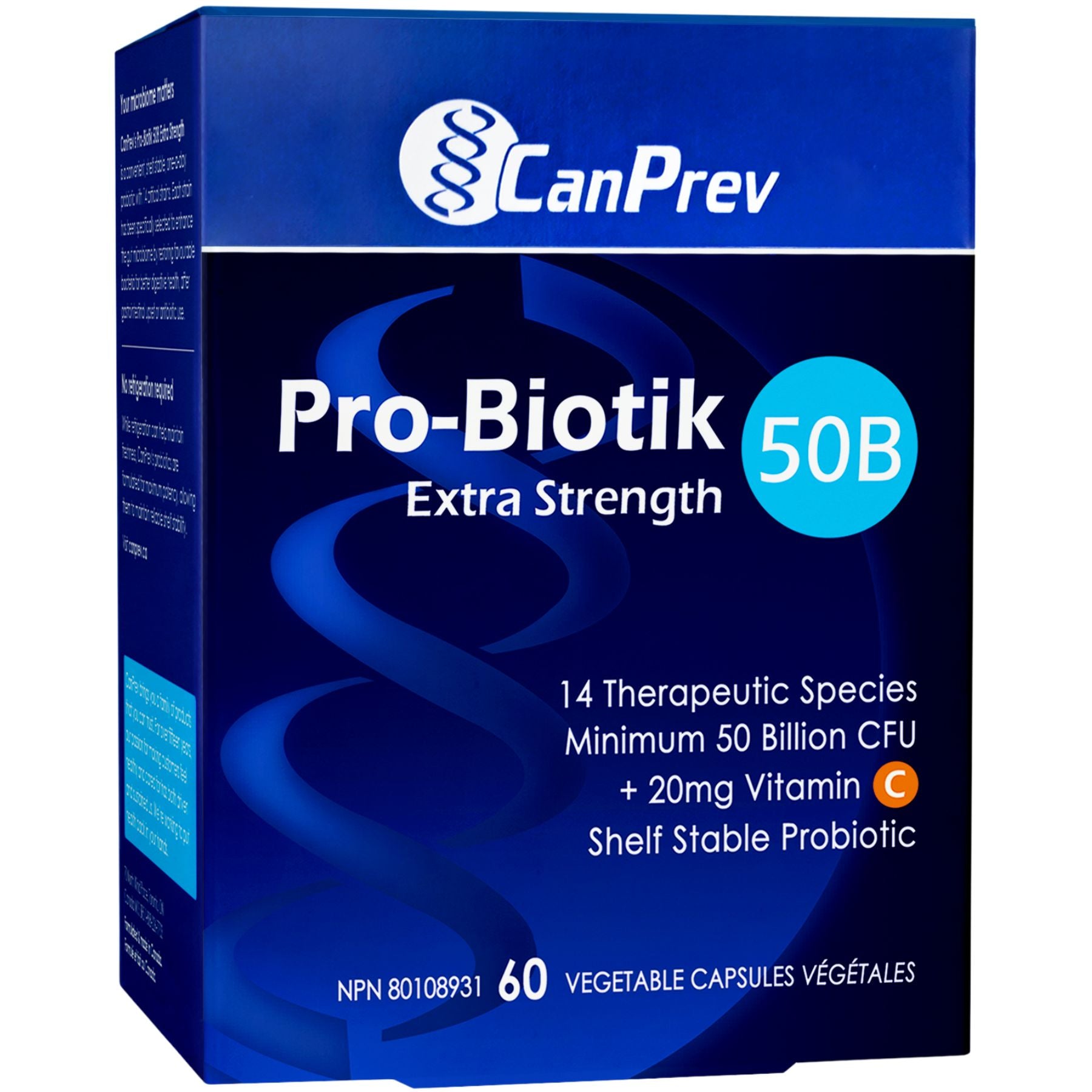 CanPrev Pro-Biotik 50B Extra Strength 60s