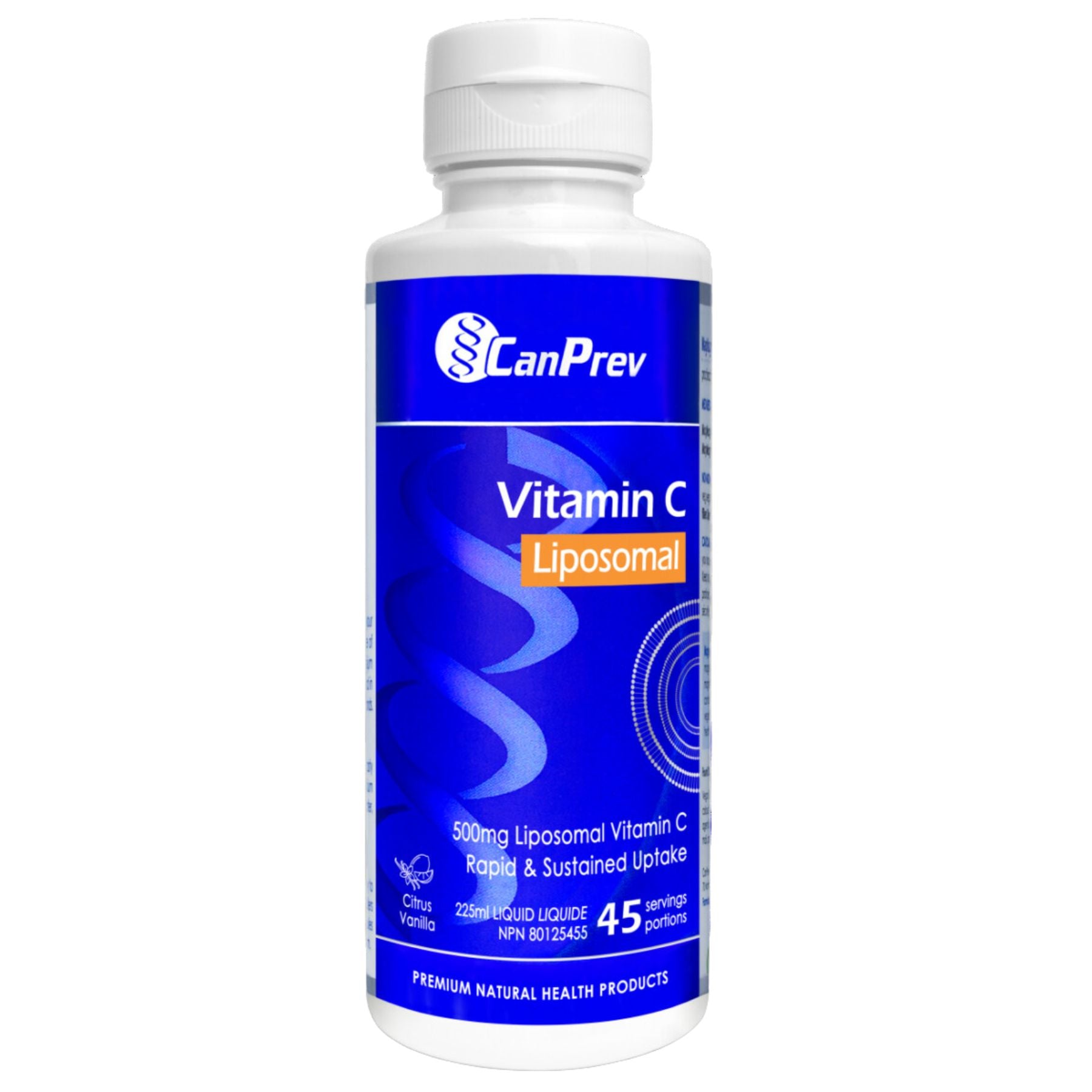 CanPrev Liposomal Vitamin C - Citrus Vanilla 225ml