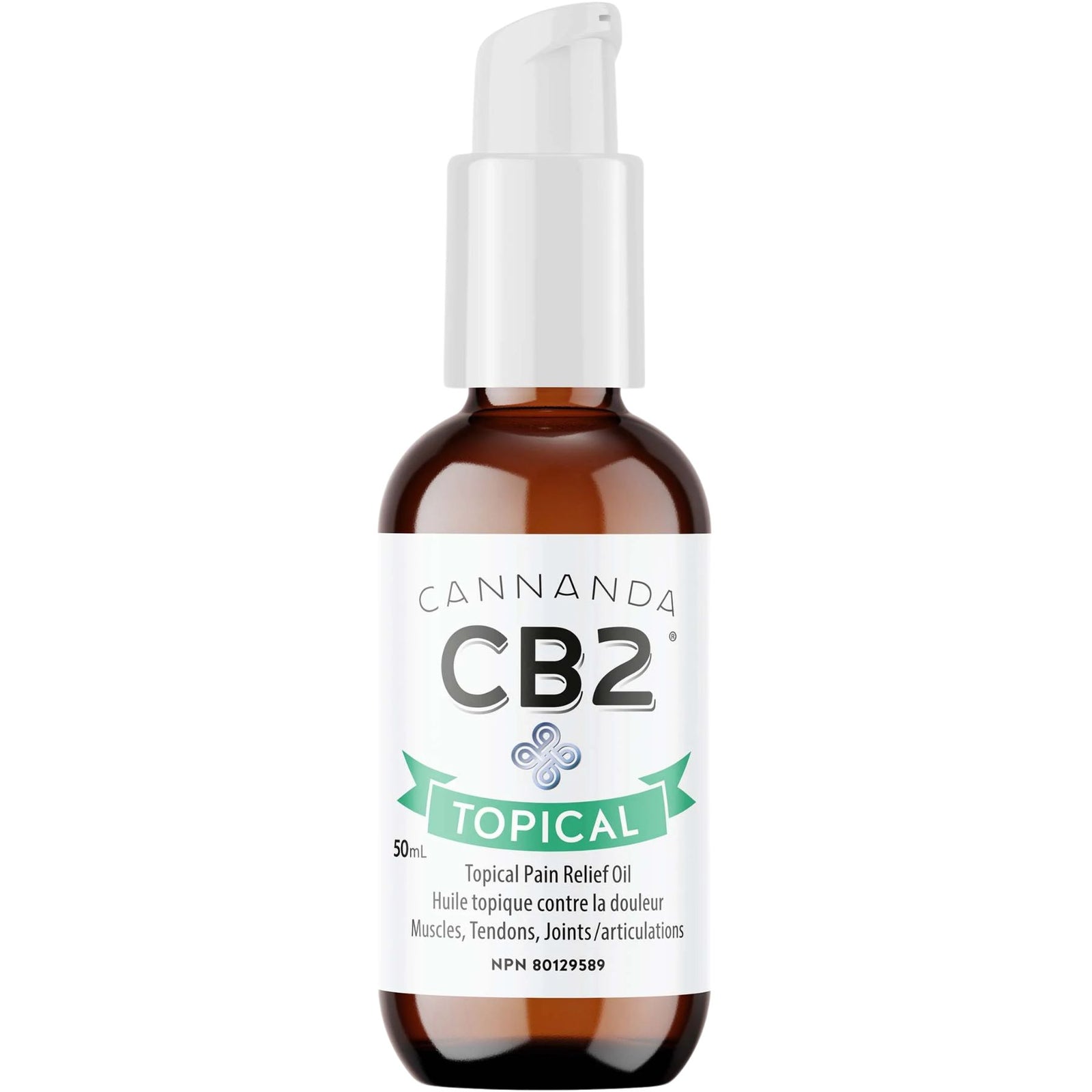 Cannanda CB2 Topical Oil for Joint & Muscle Pain Relief 50mL