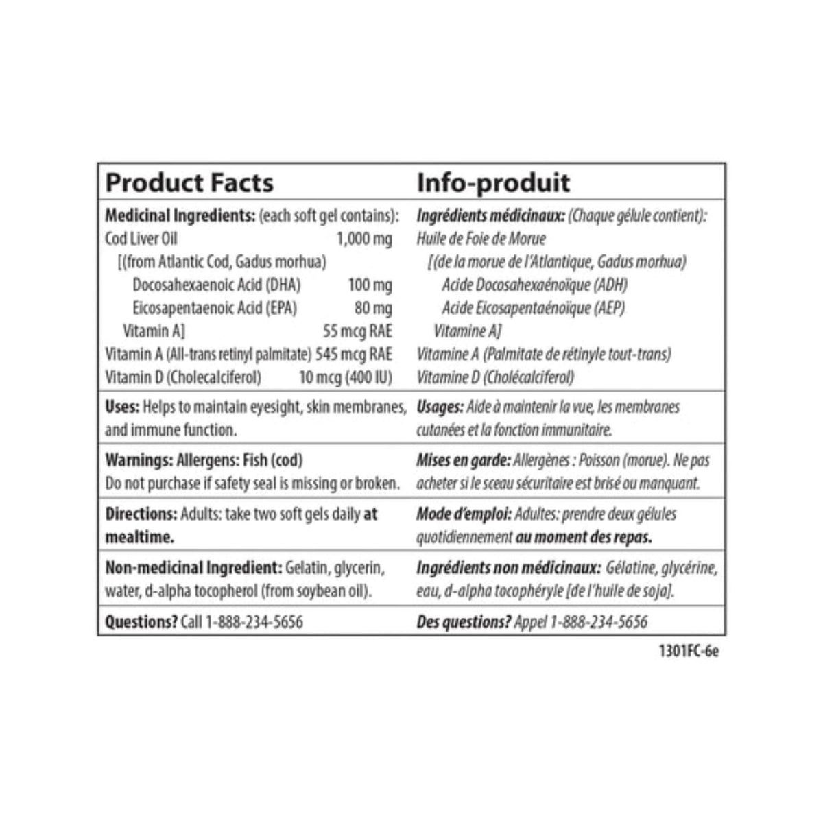 Carlson Super Cod Liver Oil 250s