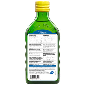 Carlson Cod Liver Oil Lemon 250ml