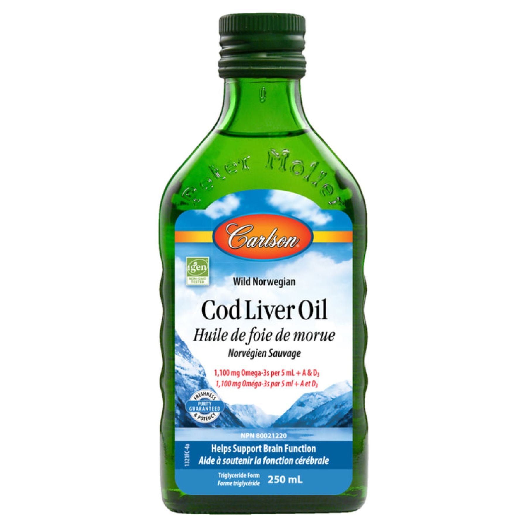 Carlson Cod Liver Oil Natural 250ml