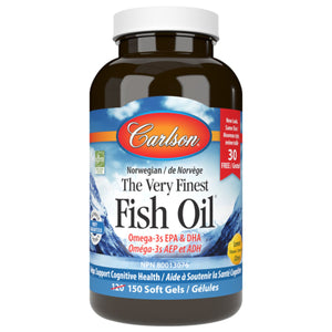 Carlson The Very Finest Fish Oil Lemon 150s