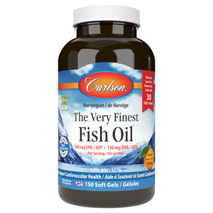 Carlson The Very Finest Fish Oil Orange 150s