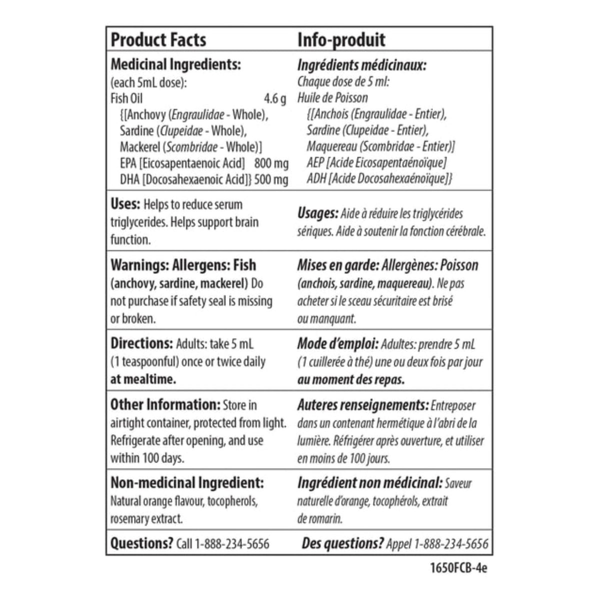 Carlson The Very Finest Fish Oil Liquid - Orange 200 ml