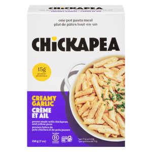 Chickapea One Pot Creamy Garlic Pasta 198g