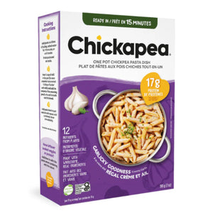 Chickapea One Pot Creamy Garlic Pasta 198g