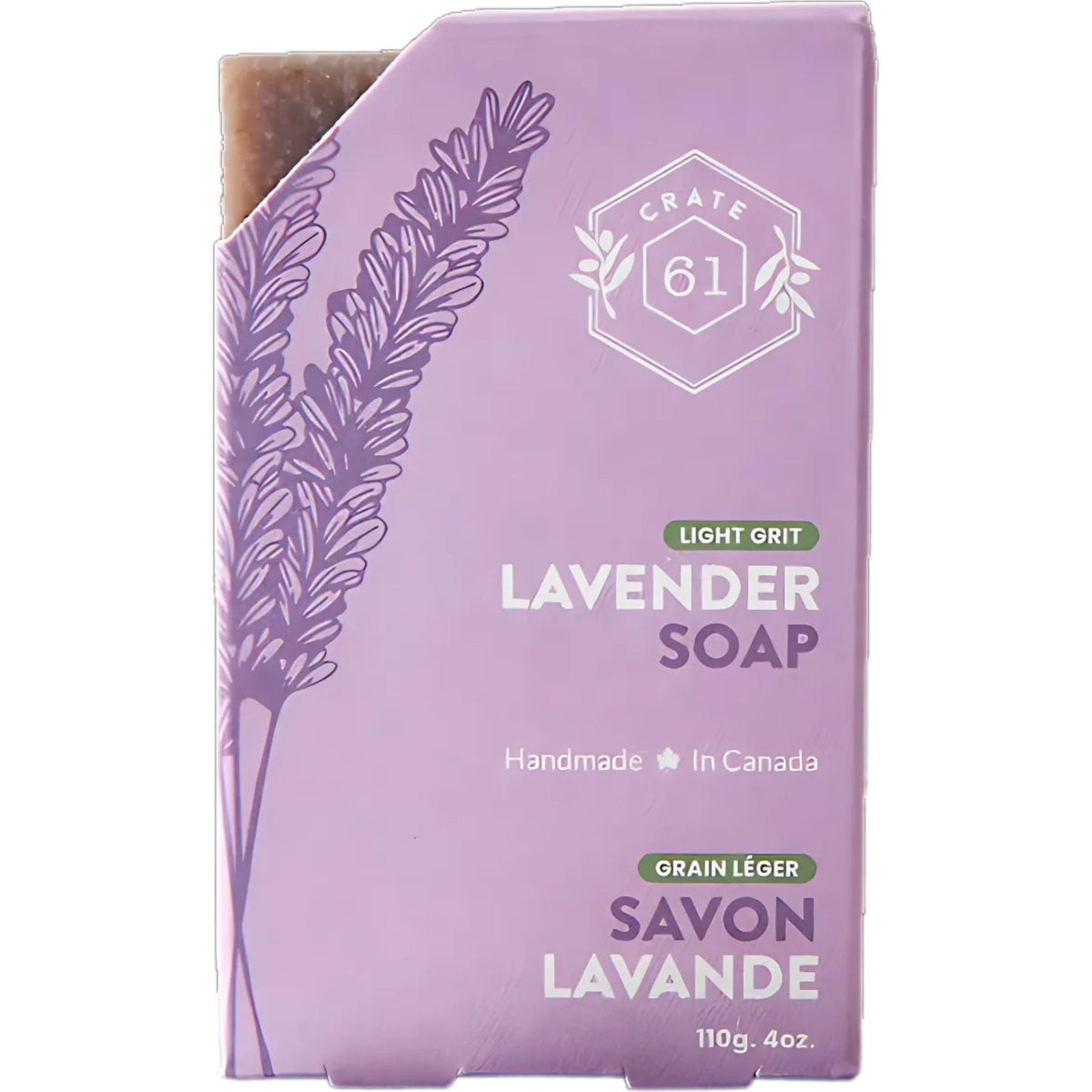 Crate 61 Lavender Bar Soap 110g