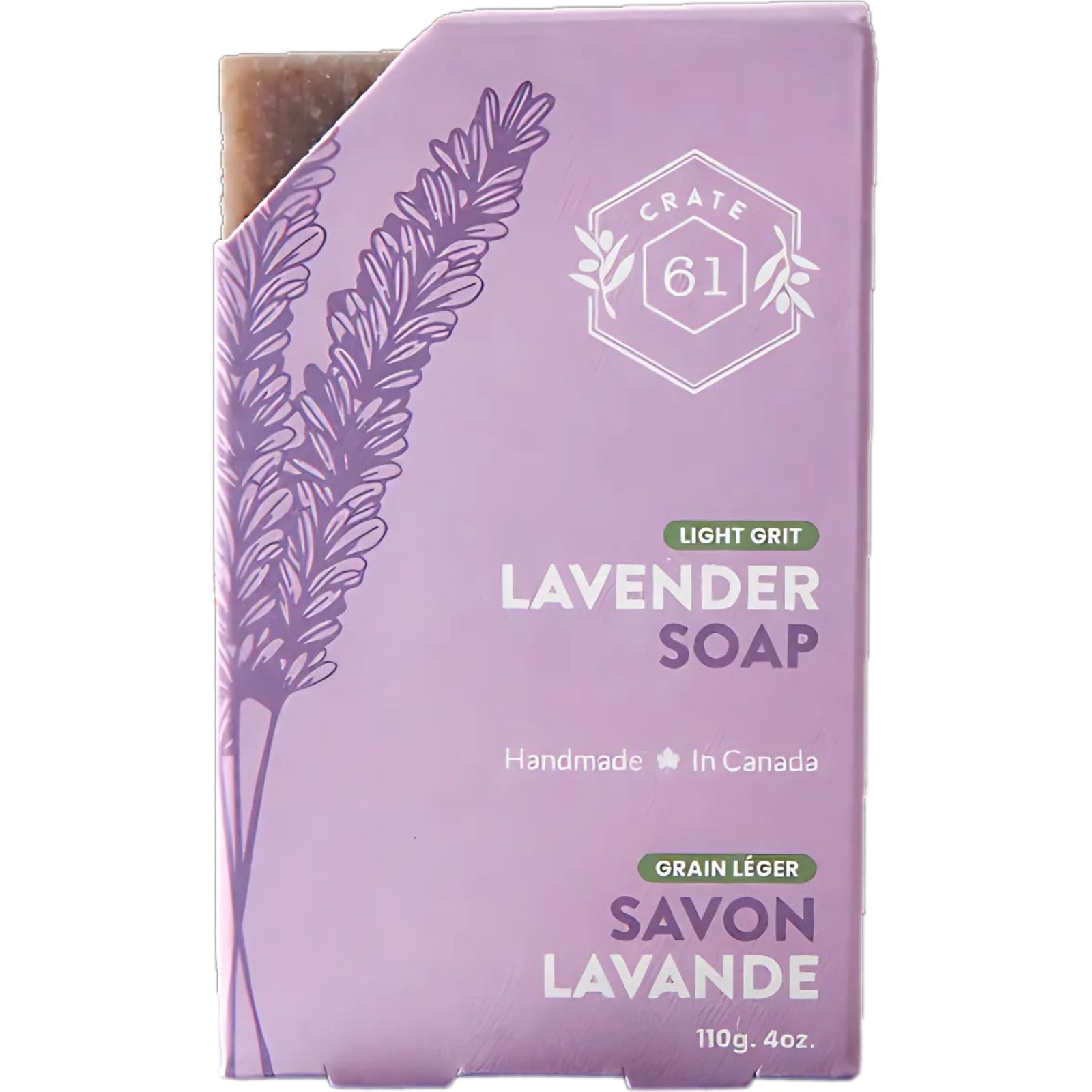 Crate 61 Lavender Bar Soap 110g