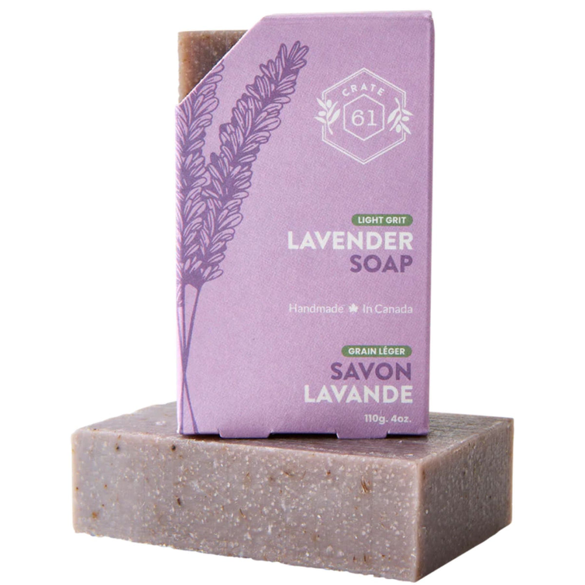 Crate 61 Lavender Bar Soap 110g