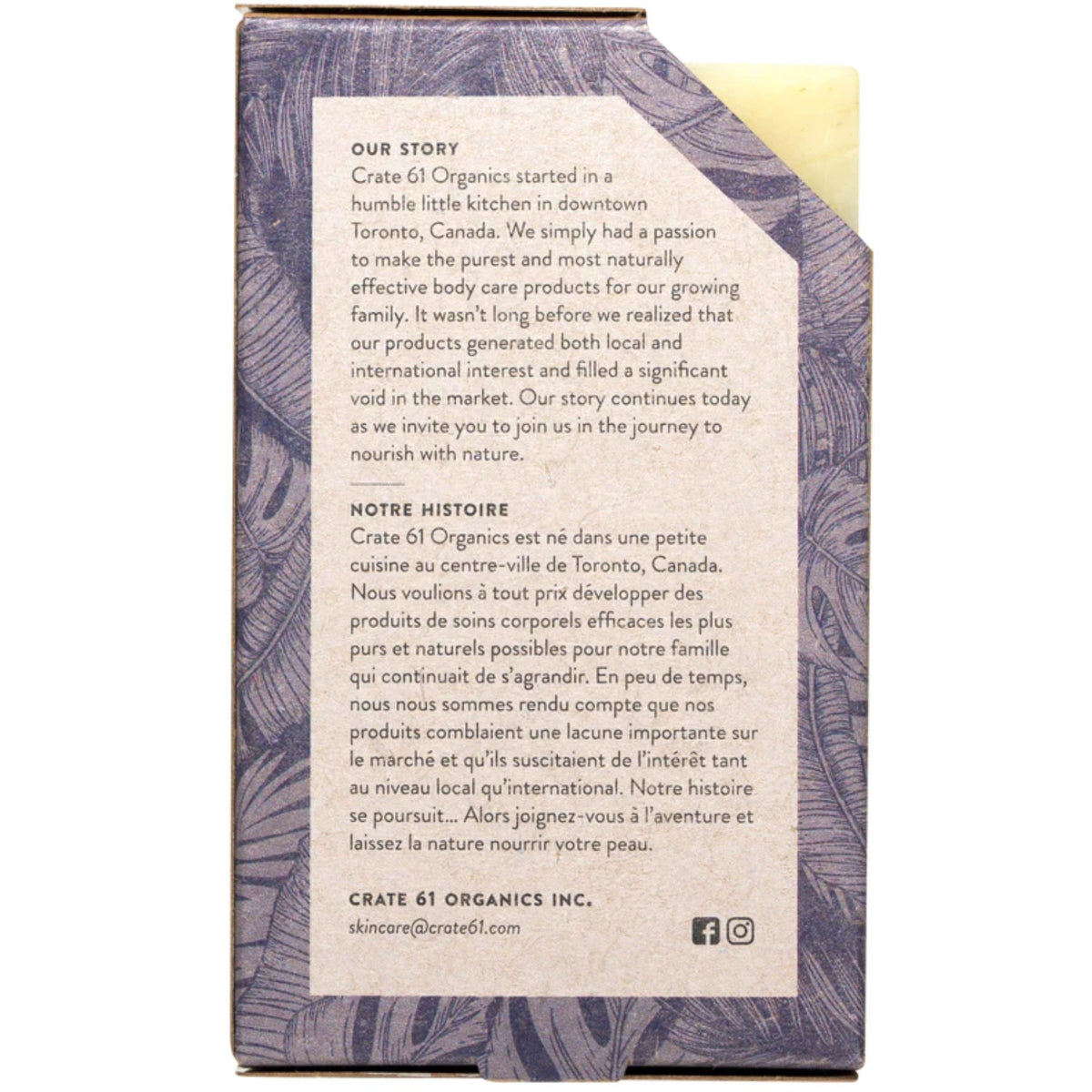 Crate 61 Pet Shampoo Bar - Fresh Lavender 110g