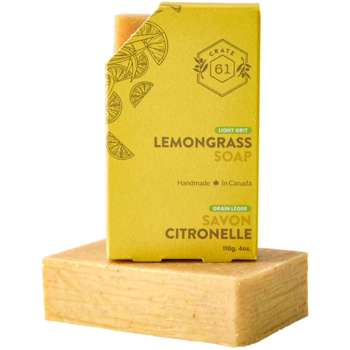 Crate 61 Lemongrass Bar Soap 110g