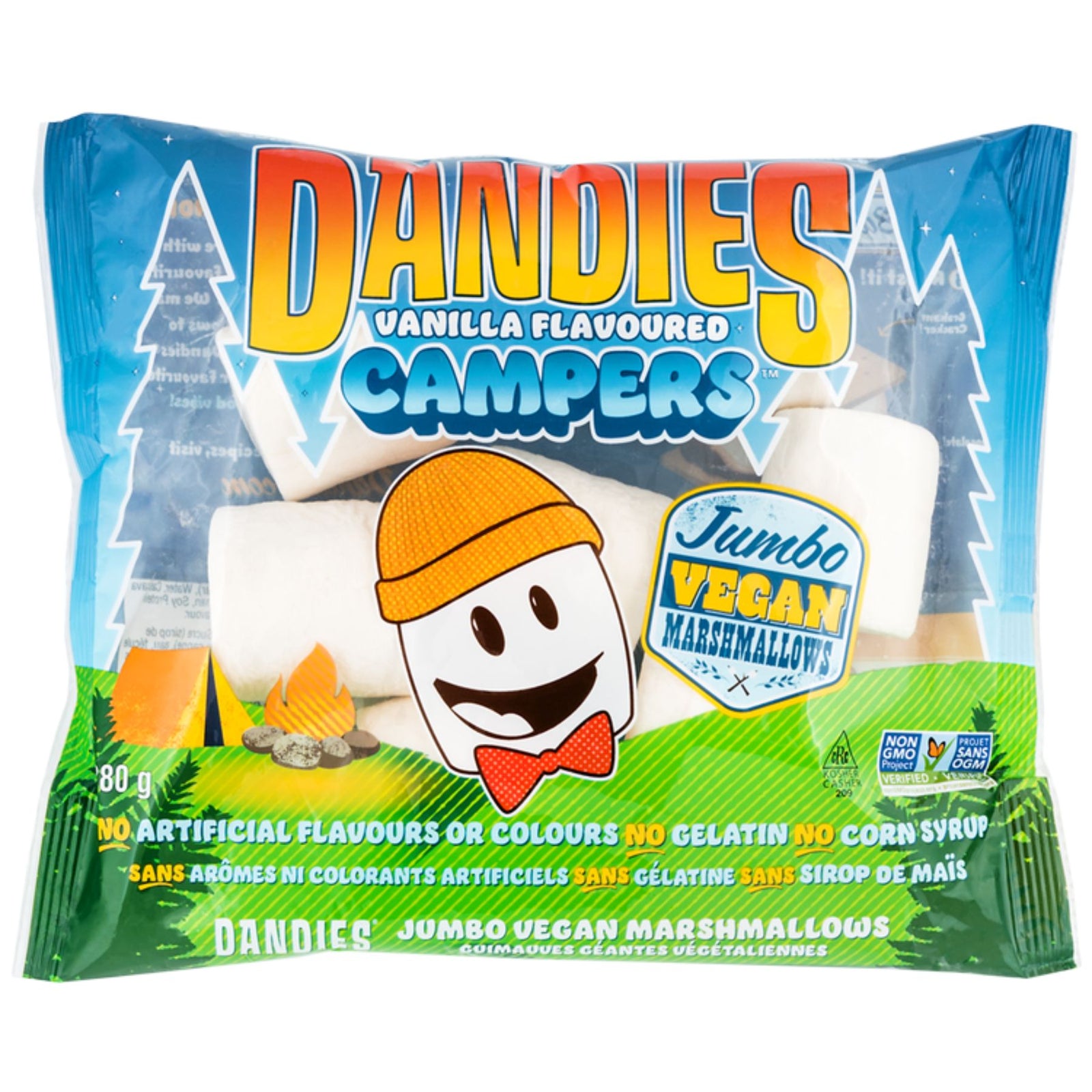 Dandies CAMPERS Jumbo Vegan Marshmallows 280g