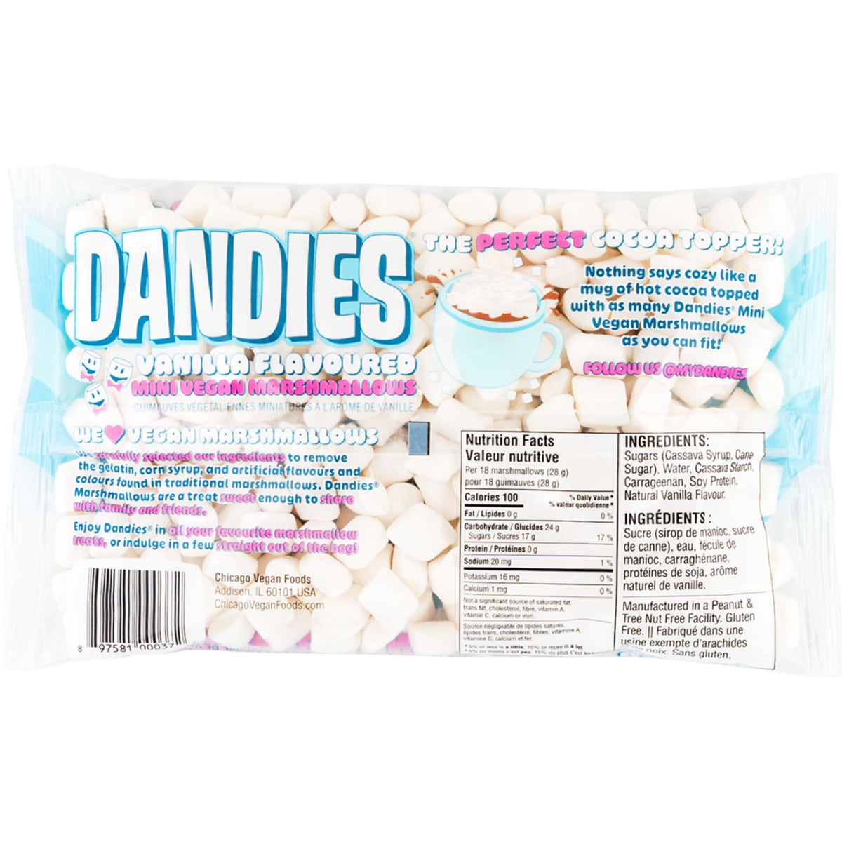 Dandies Mini Vegan Marshmallows 283g
