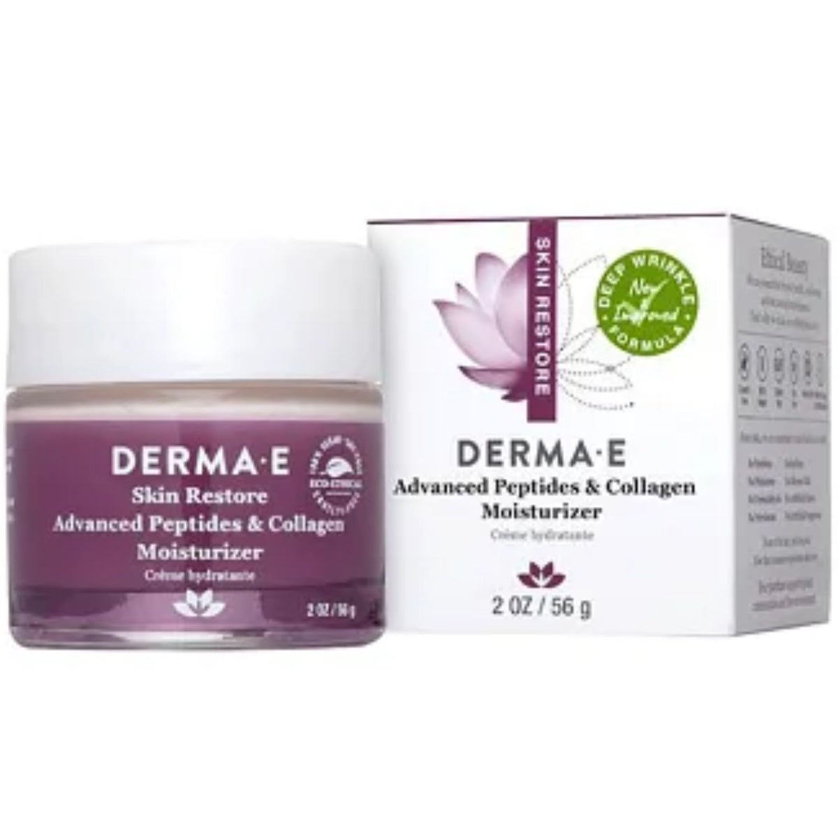 Derma E Advanced Peptides & Collagen Moisturizer 56g