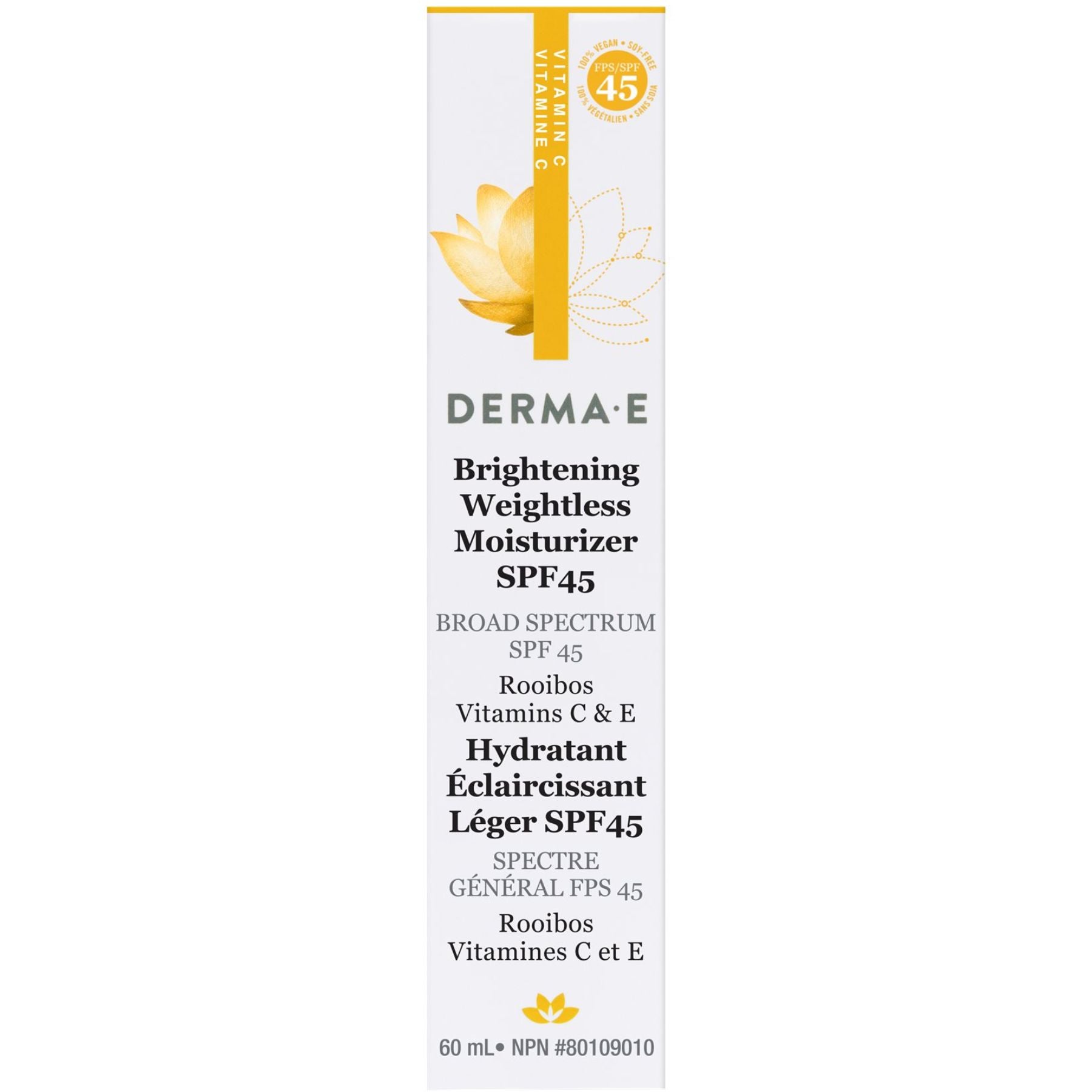 Derma E Vitamin C Weightless Moisturizer SPF 45 60mL