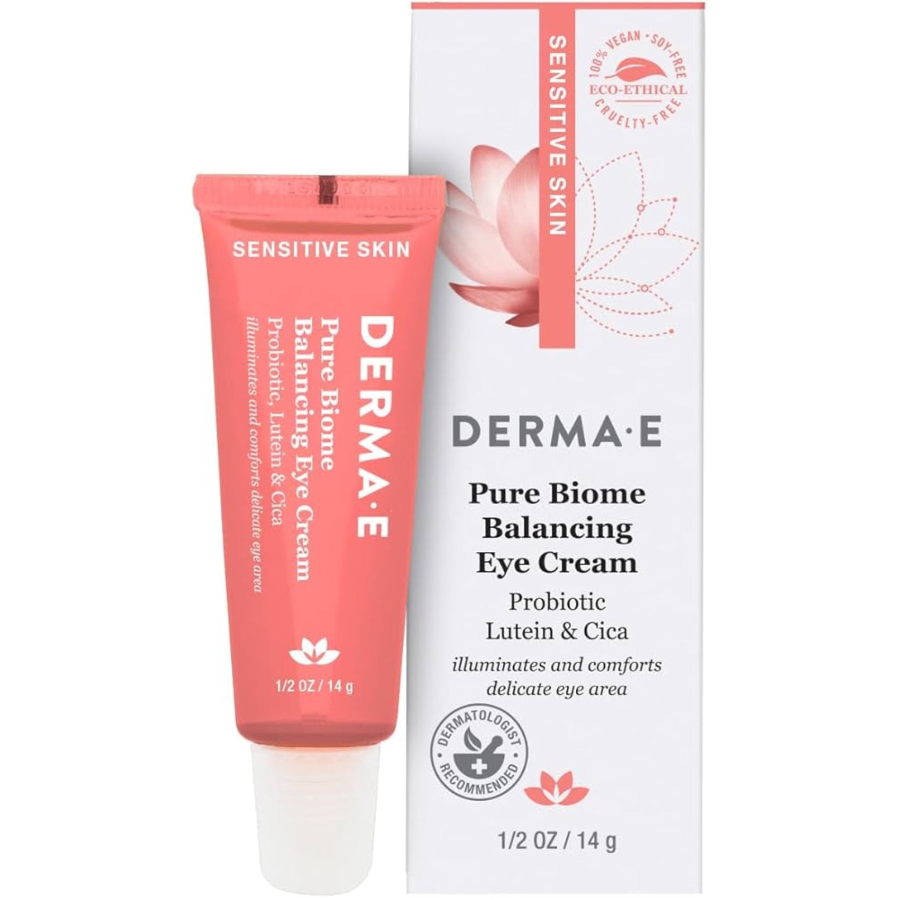 Derma E Pure Biome Balancing Eye Cream 14g