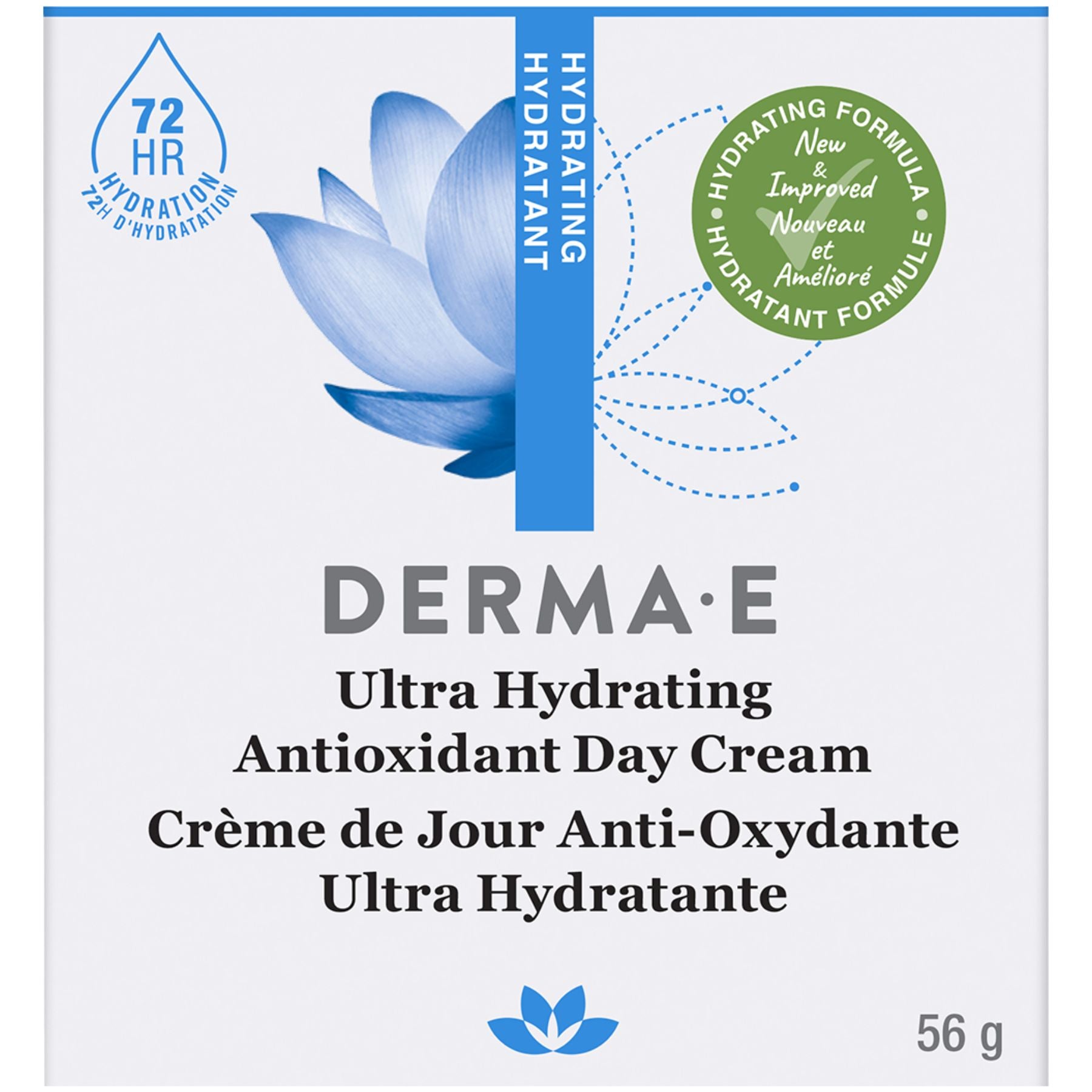 Derma E Ultra Hydrating Antioxidant Day Cream 56g