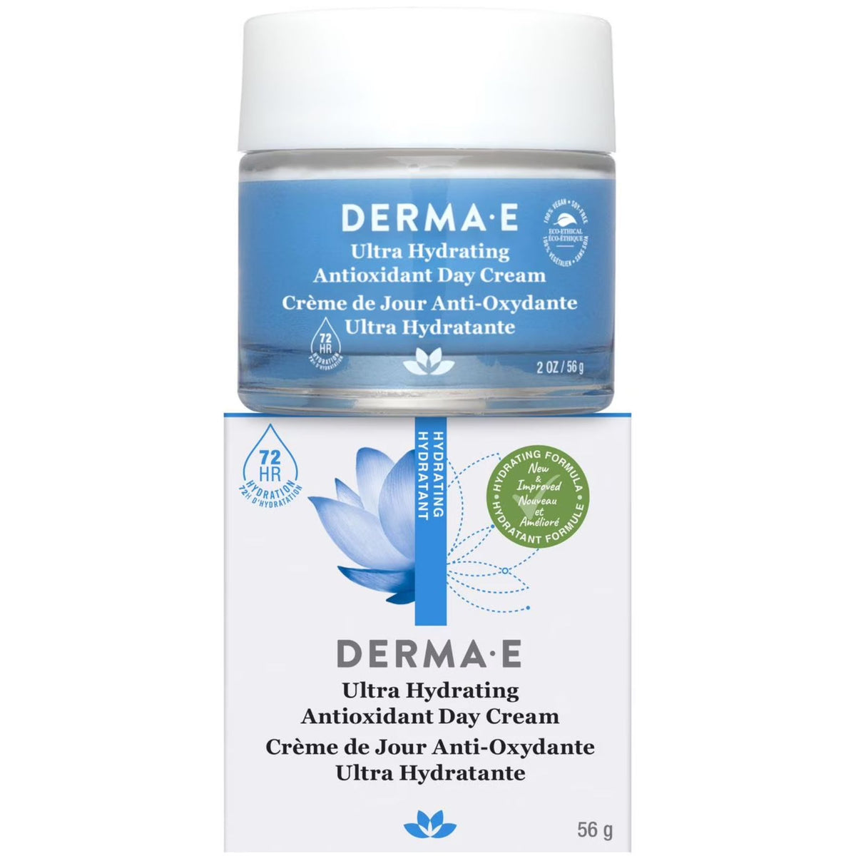 Derma E Ultra Hydrating Antioxidant Day Cream 56g