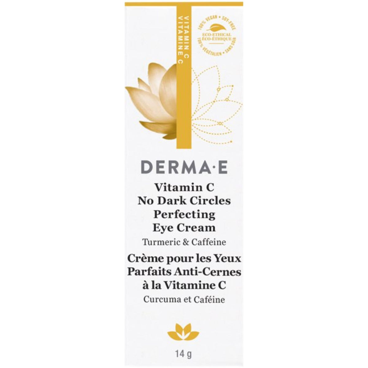 Derma E Vitamin C Eye Cream, No Dark Circles Perfecting Cream 14g