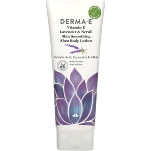 Derma E Vitamin E Lavender & Neroli Skin Smoothing Shea Body Lotion 227g