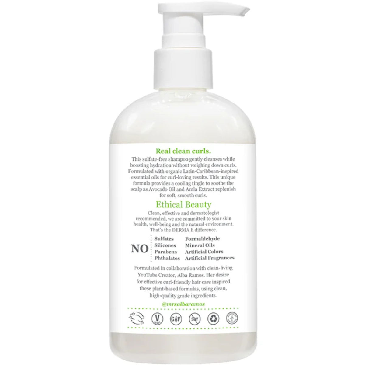 Derma E Wash Day Curl Shampoo 355mL