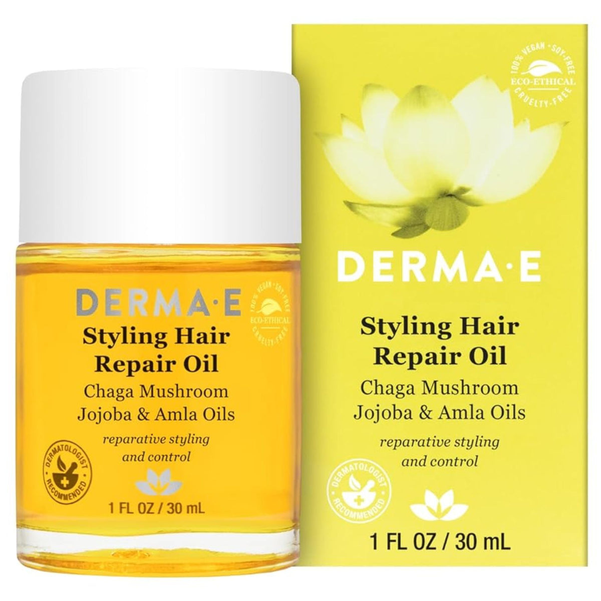 Derma E Styling Hair Repair Oil 30mL