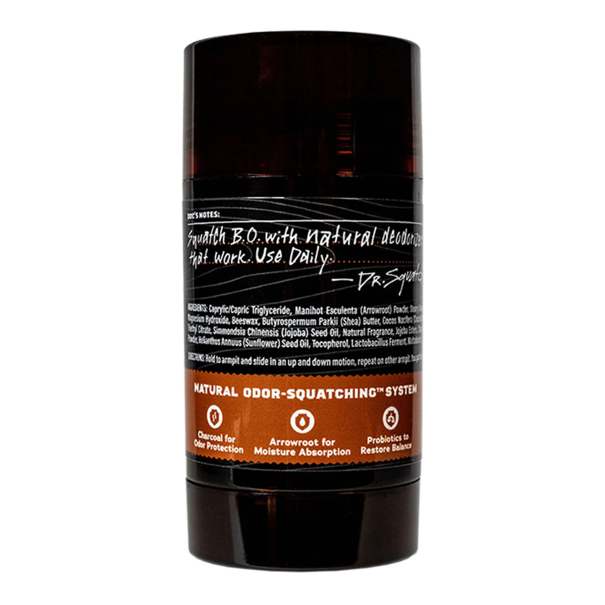 Dr. Squatch Men's Deodorant Wood Barrel Bourbon 75g